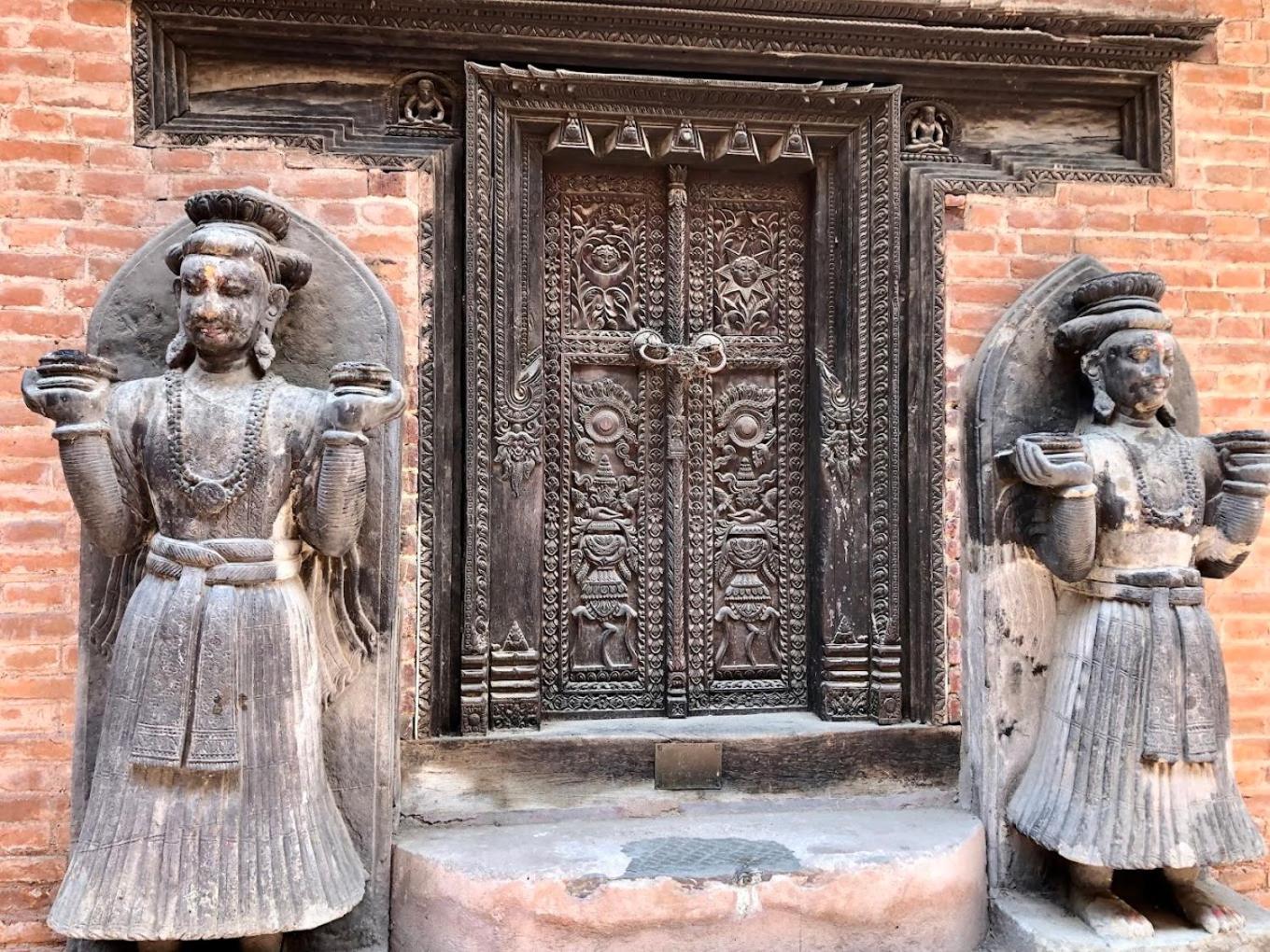Hotel Durbar Side Bhatgoan Exterior foto