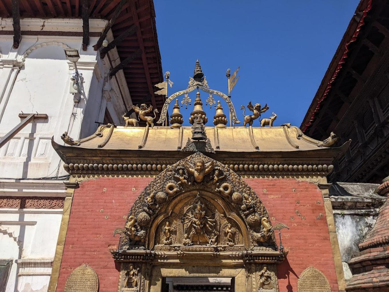 Hotel Durbar Side Bhatgoan Exterior foto